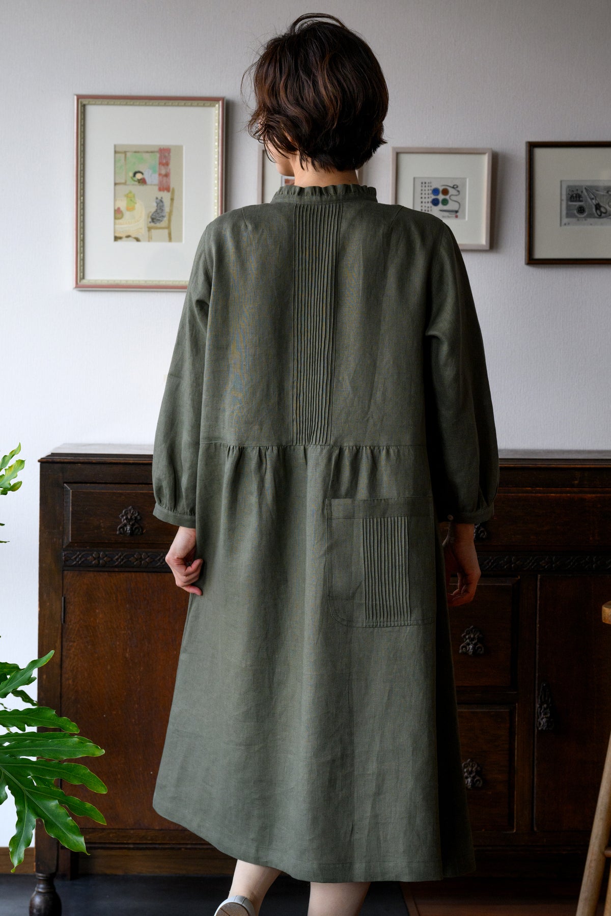 Linen A<br> One Piece KH
