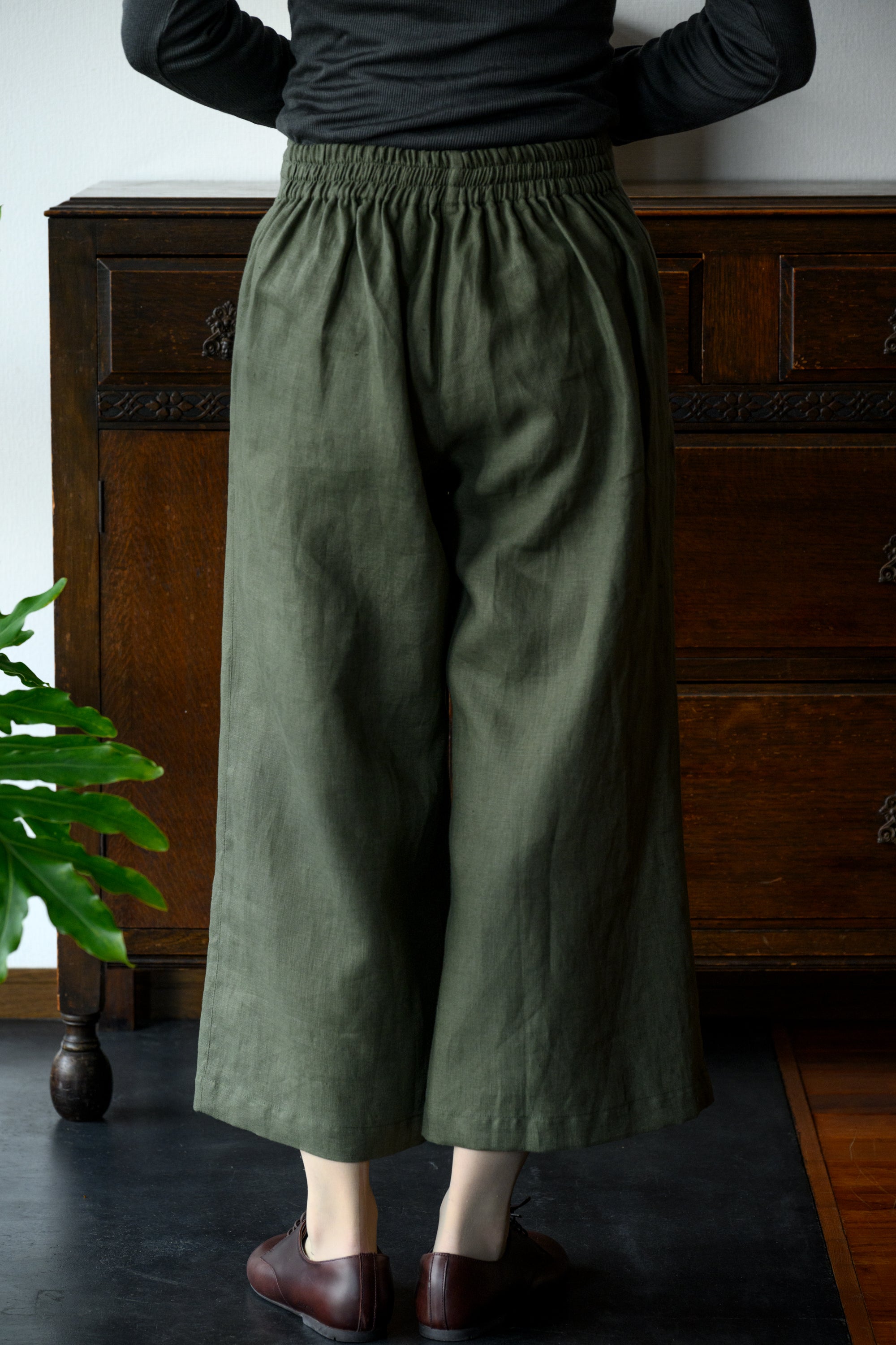 リネンAパンツKH | ムー・ジュ ムナカタ