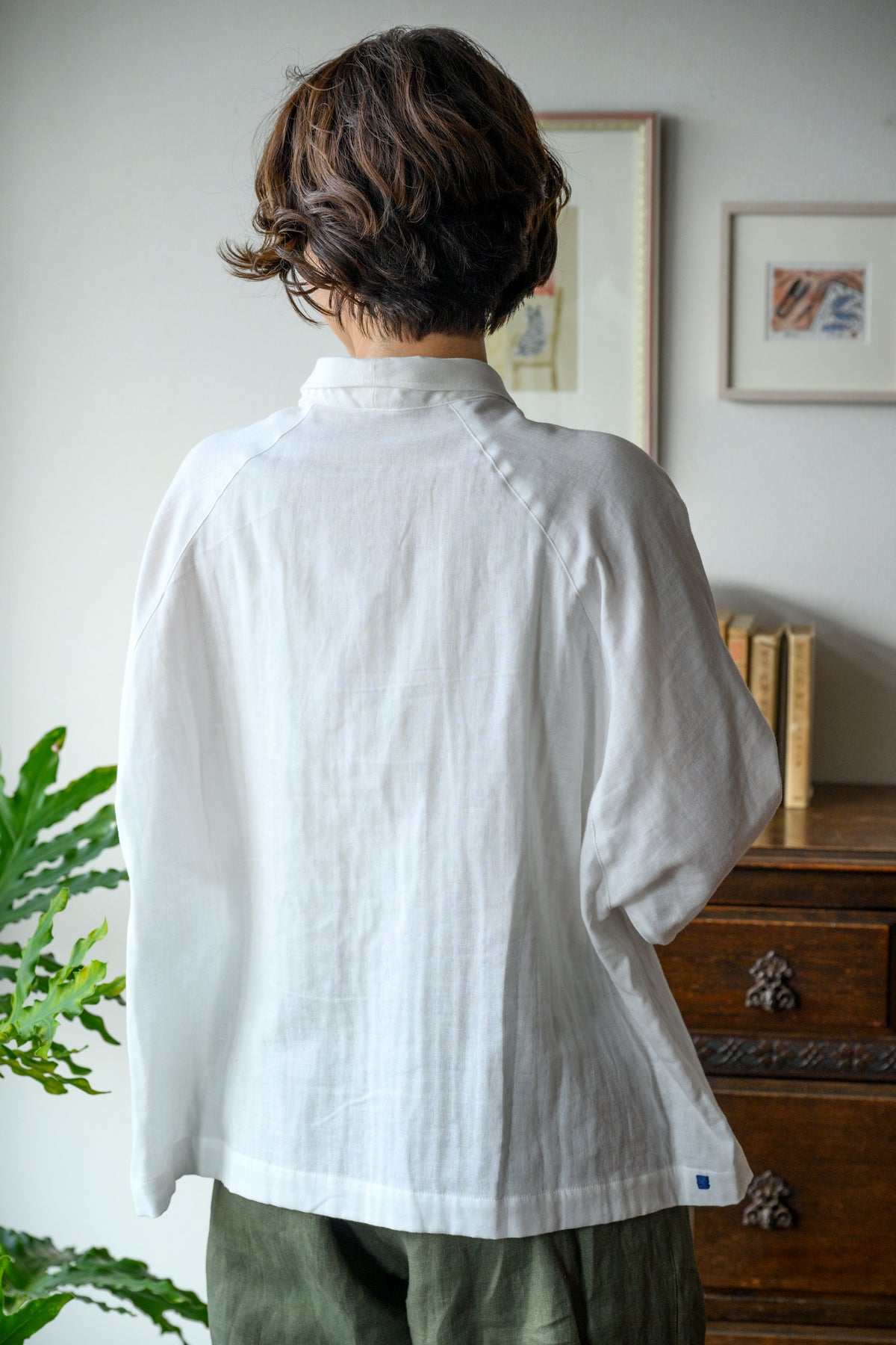 Double gauze blouse
