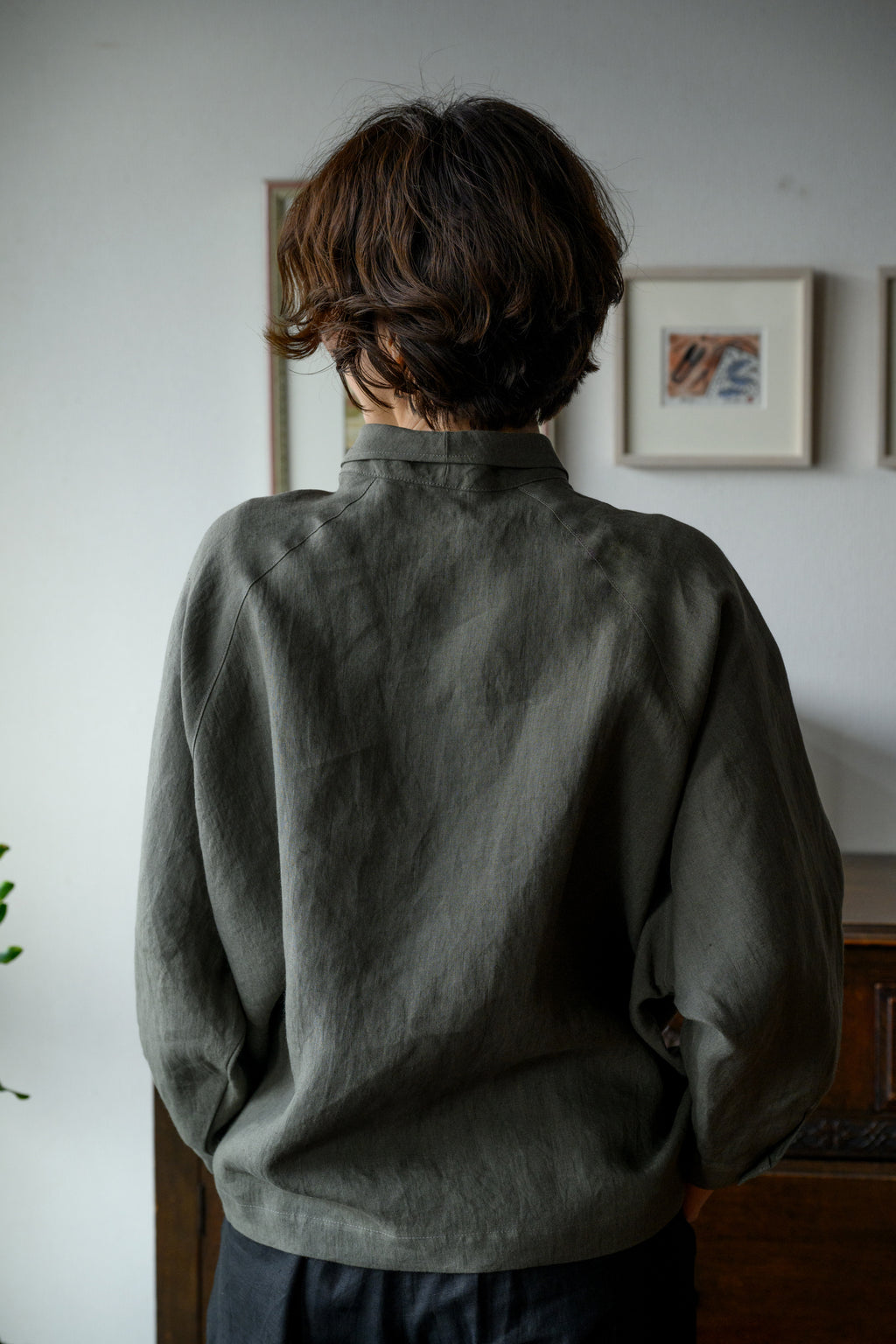 Linen 50 count blouse MG