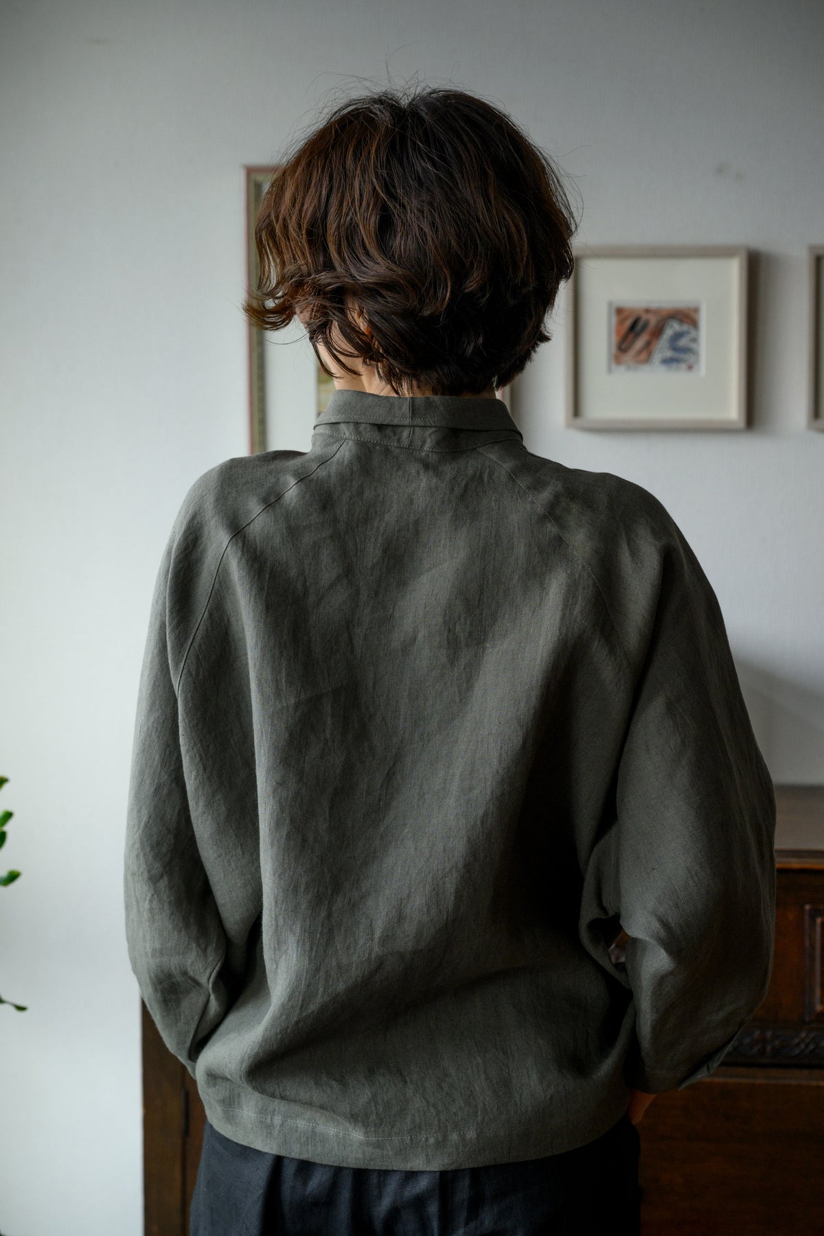 Linen 50 count blouse MG
