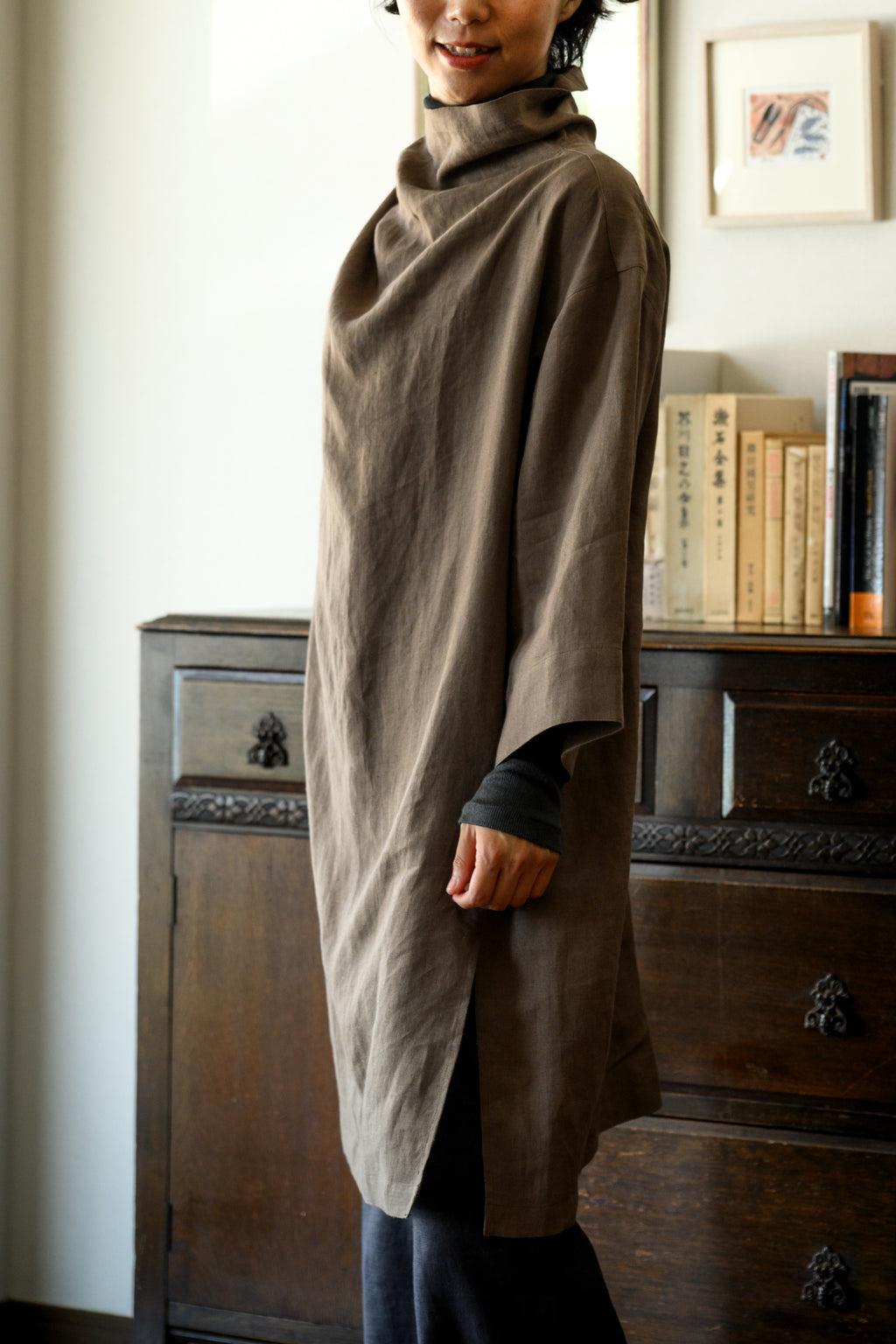 Airy Linen Pullover<br> MC