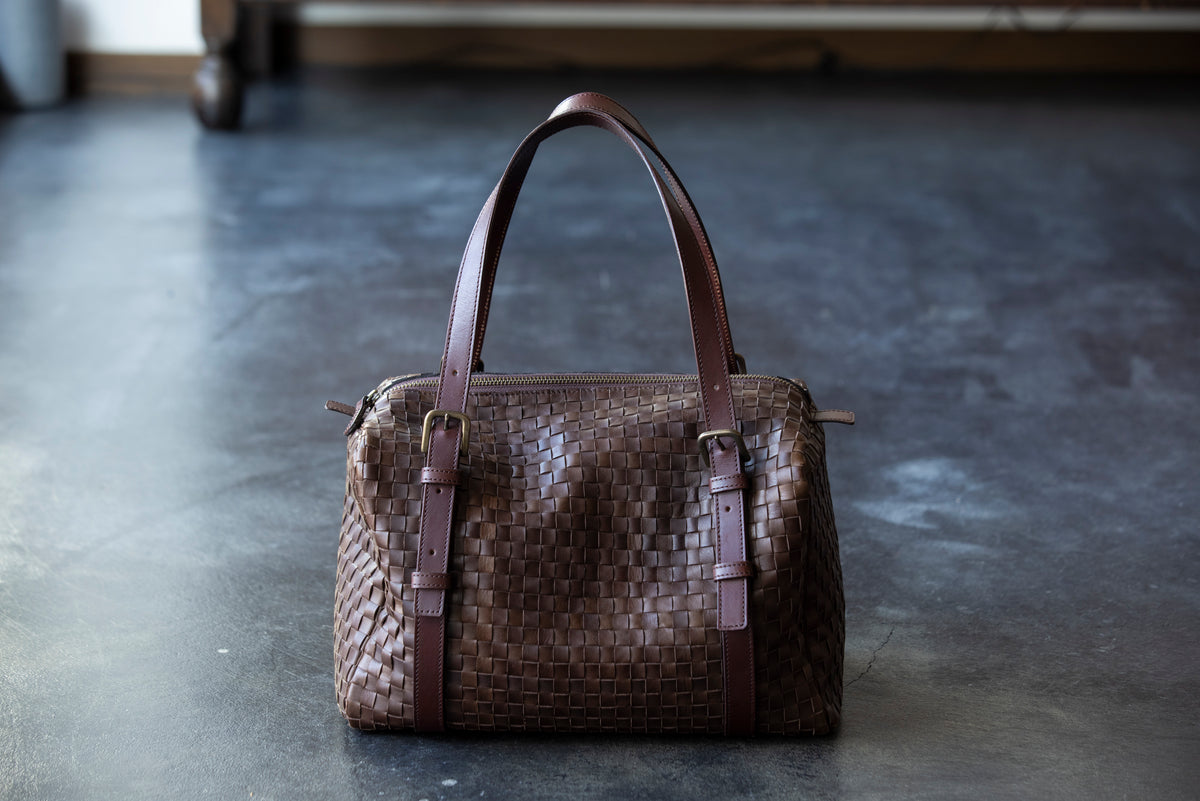 A Boston bag with a timeless classic design