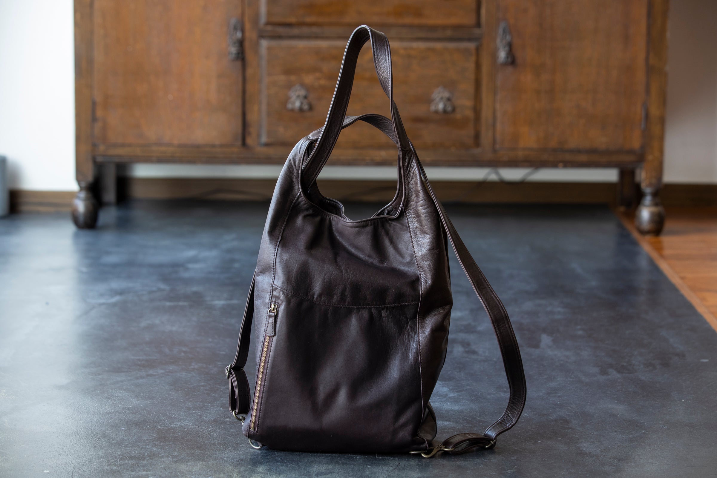 It's so light and soft you wouldn't believe it's leather...