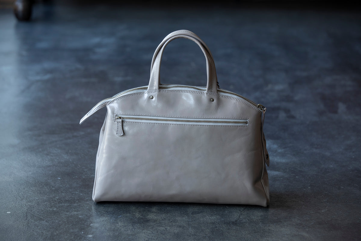 Beautifully transparent and glossy leather