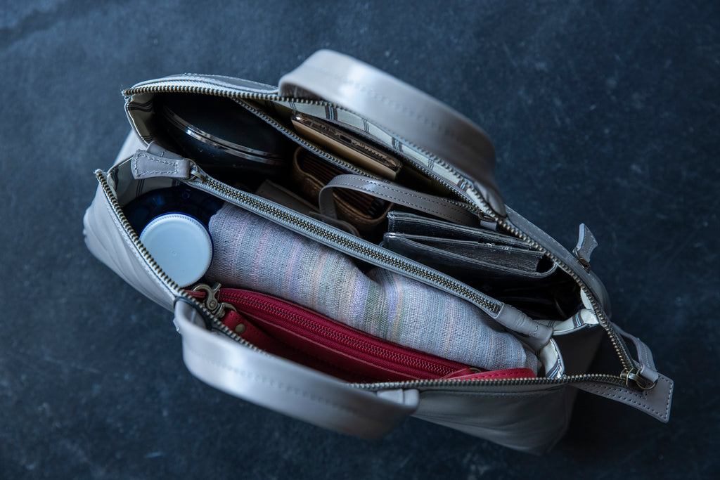 Beautifully transparent and glossy leather