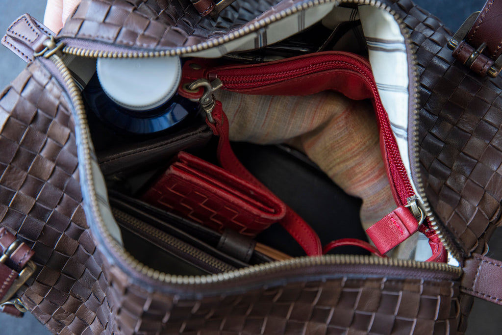 A Boston bag with a timeless classic design